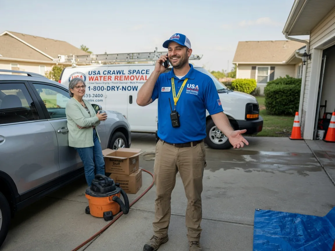 Crawl Space Water Removal Otway, OH FAQs